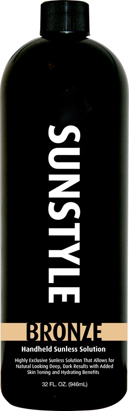 SUNSTYLE BRONZE AIRBRUSH SPRAY TAN SOLUTION - 32oz