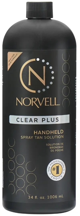 NORVELL CLEAR PLUS Spray Tan Solution - 34oz Btl