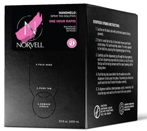 NORVELL ONE 1-HOUR - 34 oz - AIRBRUSH SPRAY TAN SOLUTION
