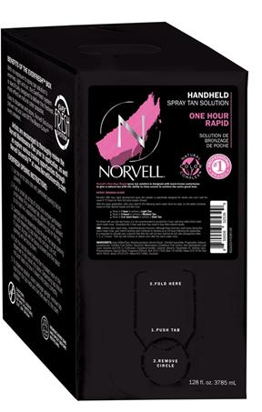 NORVELL ONE 1-HOUR AIRBRUSH SPRAY TAN SOLUTION - 128oz