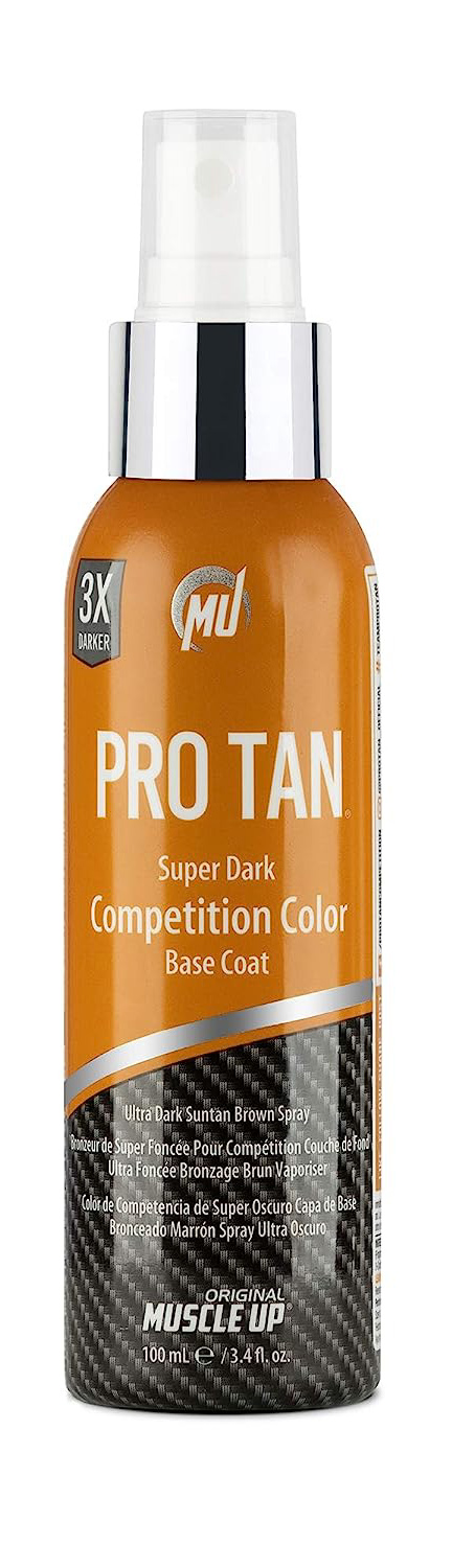 ProTan Super Dark Competition Color Overnight BASE Coat - 3.4oz Spray - Bottle